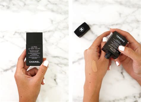 chanel foundation velvet